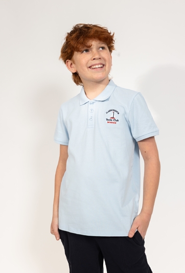 Chłopięca koszulka polo z haftem