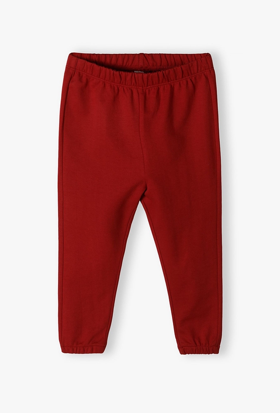 Czerwone spodnie dresowe - 5.10.15.