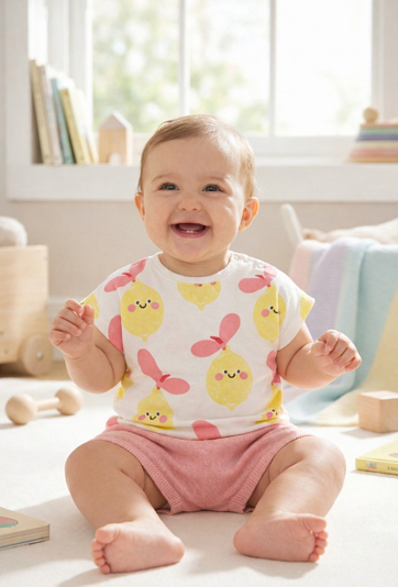 Koszulka niemowlęca dziewczęca