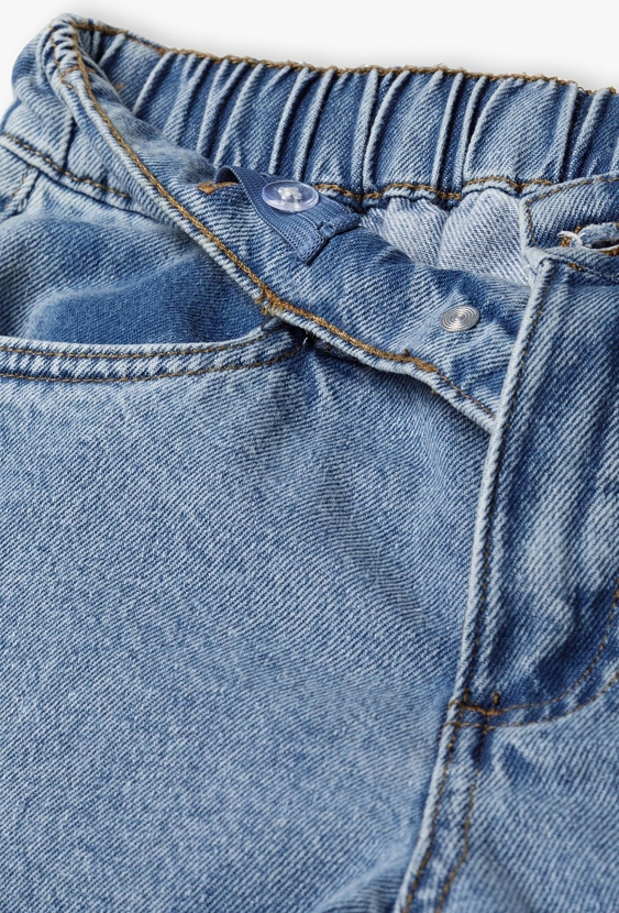 Jeansy chłopięce typu Wide Leg