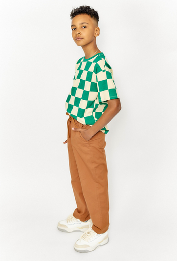 Spodnie chłopięce klasyczne z prostą nogawką