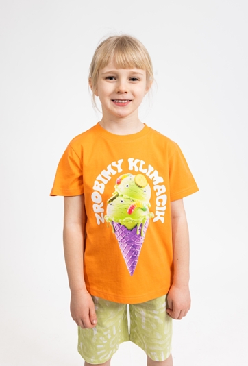 Koszulka dla chłopca z nadrukiem lodów