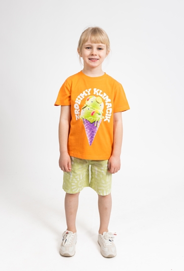 Koszulka dla chłopca z nadrukiem lodów