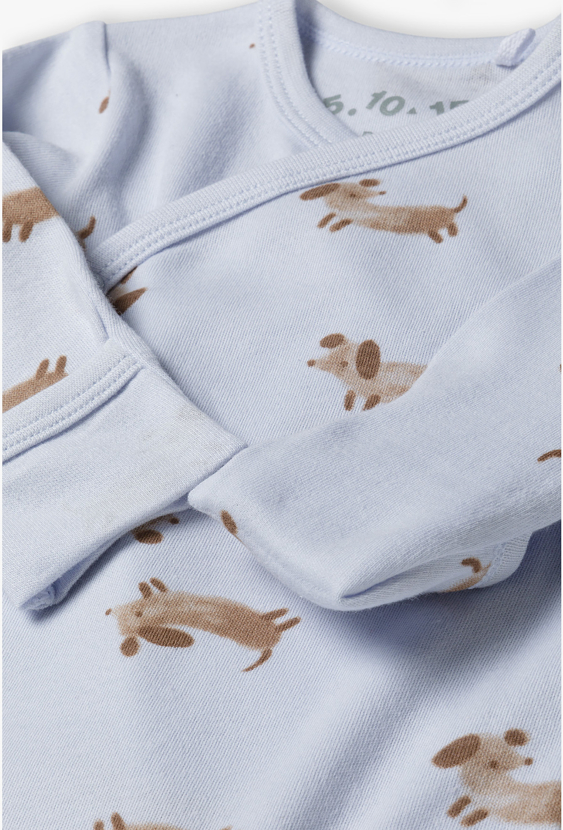 Body kopertowe niemowlęce z długim rękawem