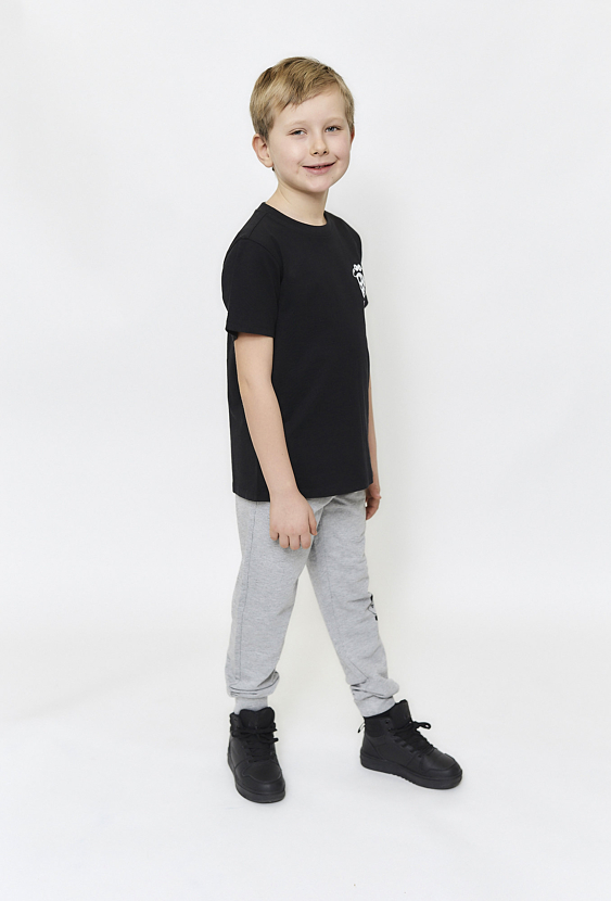 Spodnie dresowe - nadruk na nogawce