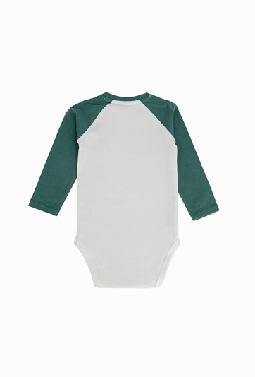 Body niemowlęce z pieskiem i napisem