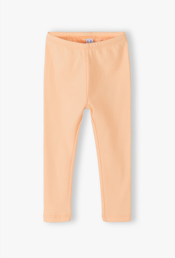 Legginsy niemowlęce prążkowane