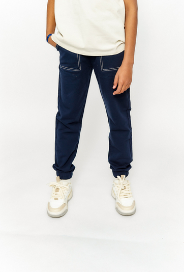 Spodnie dresowe z przeszyciami