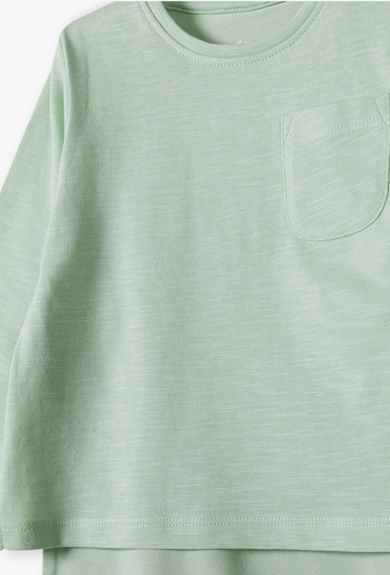 Body niemowlęce z długim rękawem