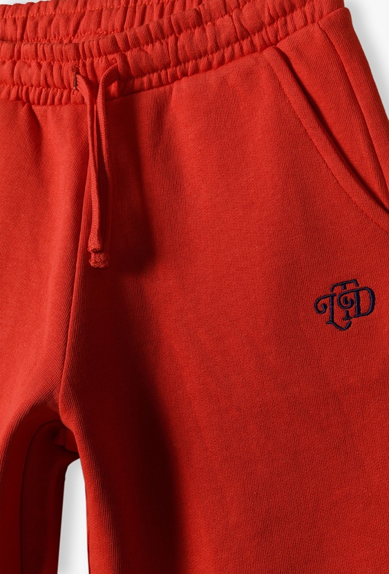 2pak szortów dla chłopca - czerwone i granatowe