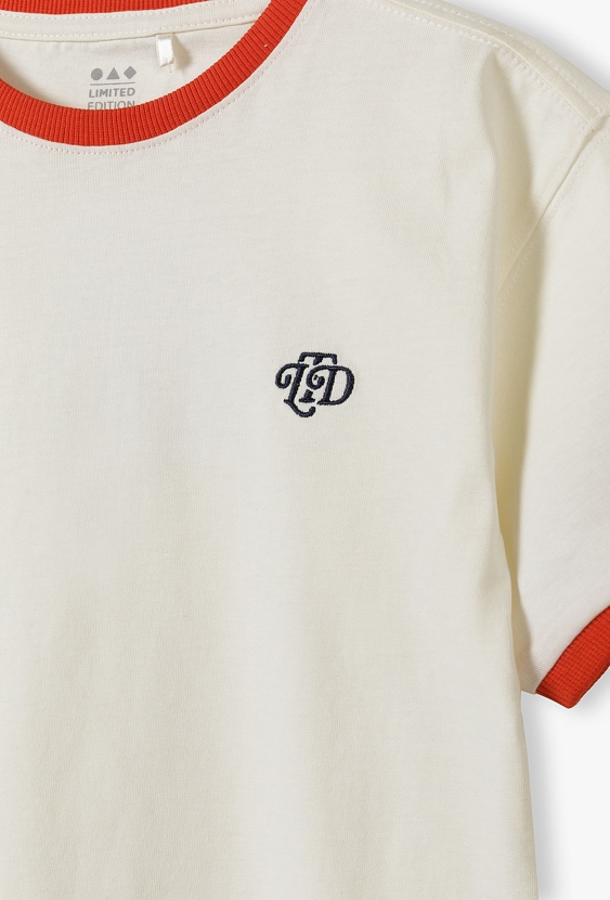 Komplet dzianinowy na lato - szorty i t-shirt - Limited Edition