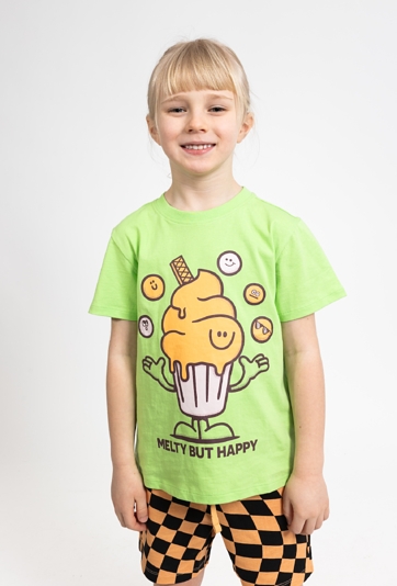 Koszulka chłopięca z nadrukiem lodów 