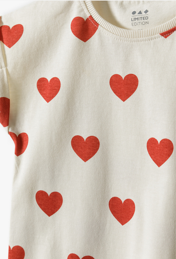 Zestaw 2 koszulek dla dziewczynki