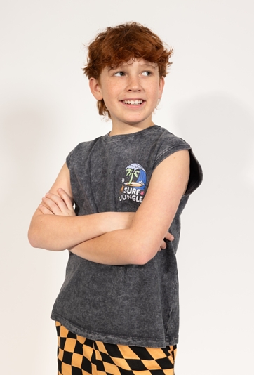 Koszulka bez rękawów „Surf Jungle”