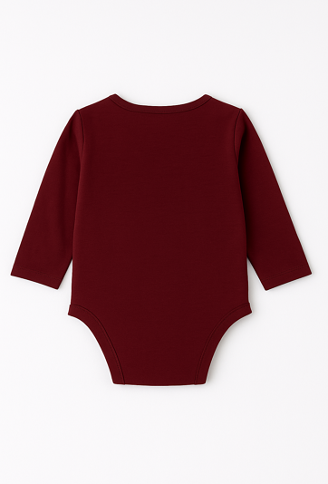 Czerwone body niemowlęce z nadrukiem wisienek