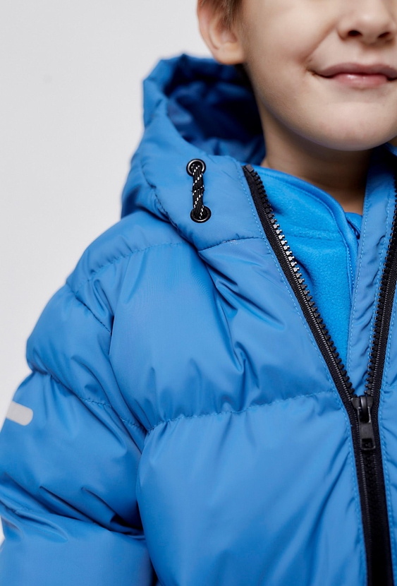 Kurtka zimowa ocieplana pikowana dla chłopca