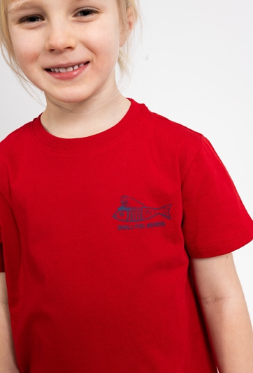 Koszulka chłopięca z nadrukiem rybki