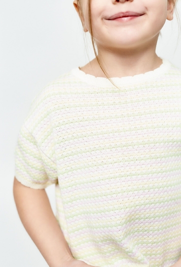 Koszulka dzianinowa w paski