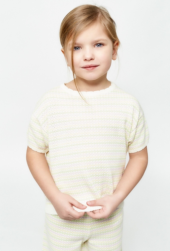 Koszulka dzianinowa w paski