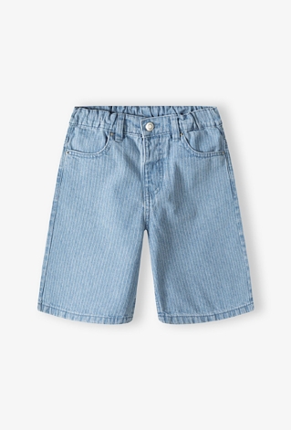 Niebieskie jeansowe szorty - bermudy - Limited Edition