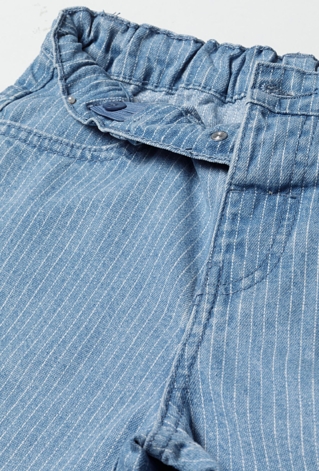 Niebieskie jeansowe szorty - bermudy - Limited Edition