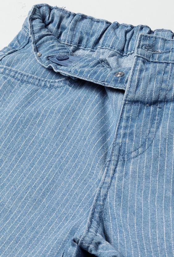 Niebieskie jeansowe szorty - bermudy - Limited Edition